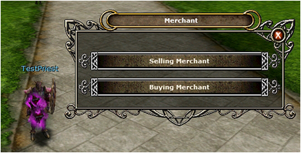 Merchant Menu